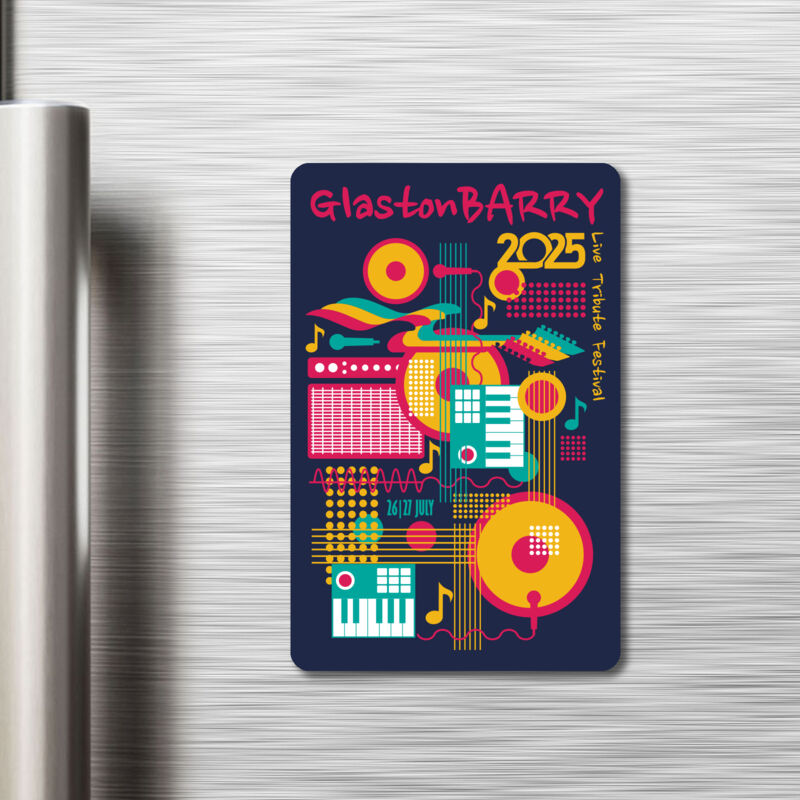 GlastonBARRY 2025 Fridge Magnet Thumbnail