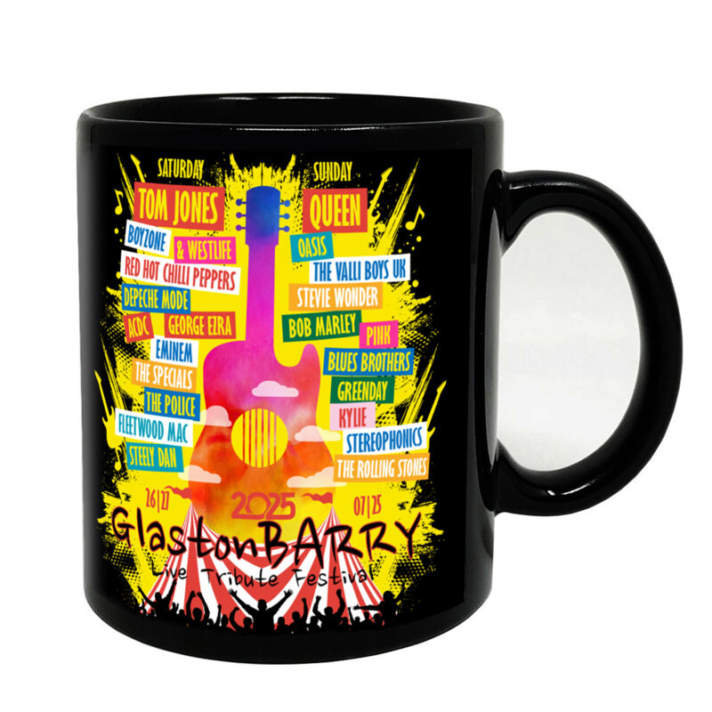 Black 11oz Mug - Tribute Acts 2025 Thumbnail