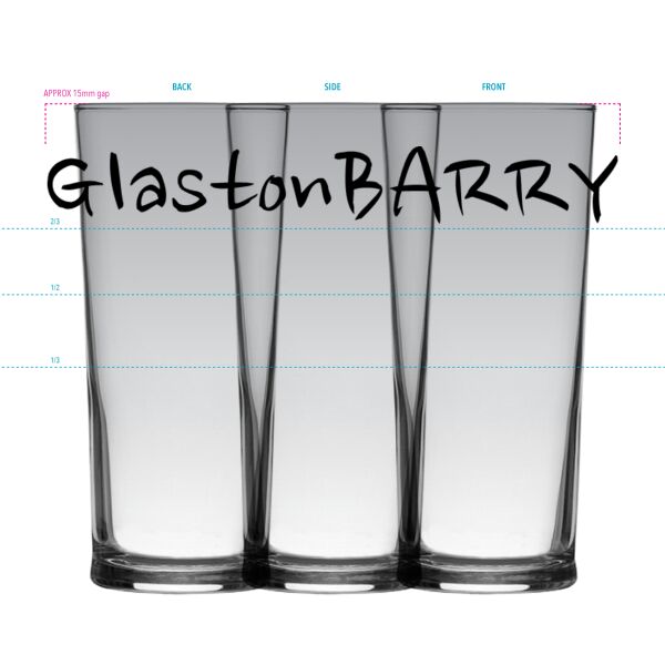 Toughened Senator (Emperor) 20oz Pint Glass Thumbnail