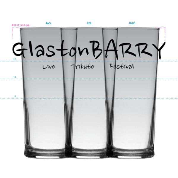 Toughened Senator (Emperor) 20oz Pint Glass Thumbnail