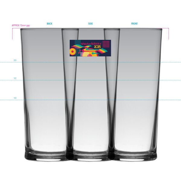 Toughened Senator (Emperor) 20oz Pint Glass Thumbnail