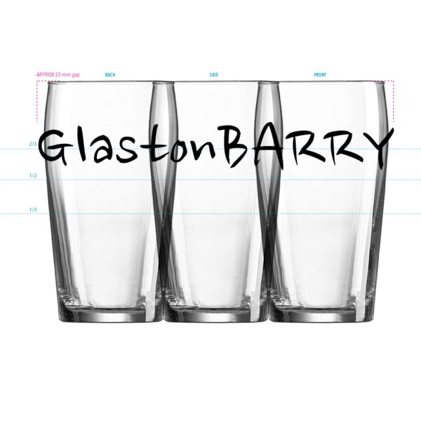 Toughened Brecon 20oz Pint Glass Thumbnail